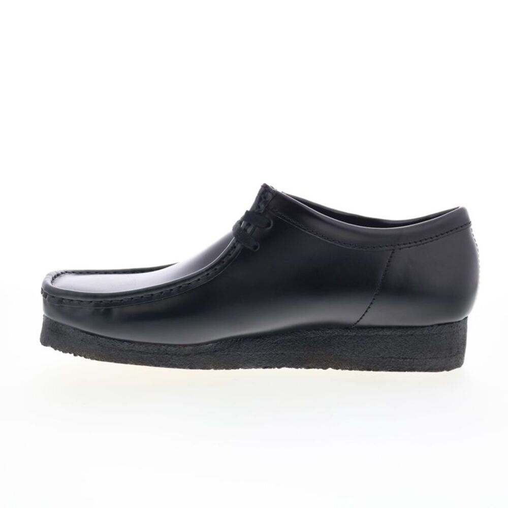 Clarks Mens Wallabee Black Shoes (NWT) - Picture 5 of 7